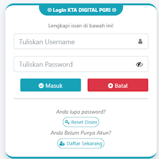 Register PGRI Kab. Semarang - Persatuan Guru Republik Indonesia Cabang Kab. Semarang